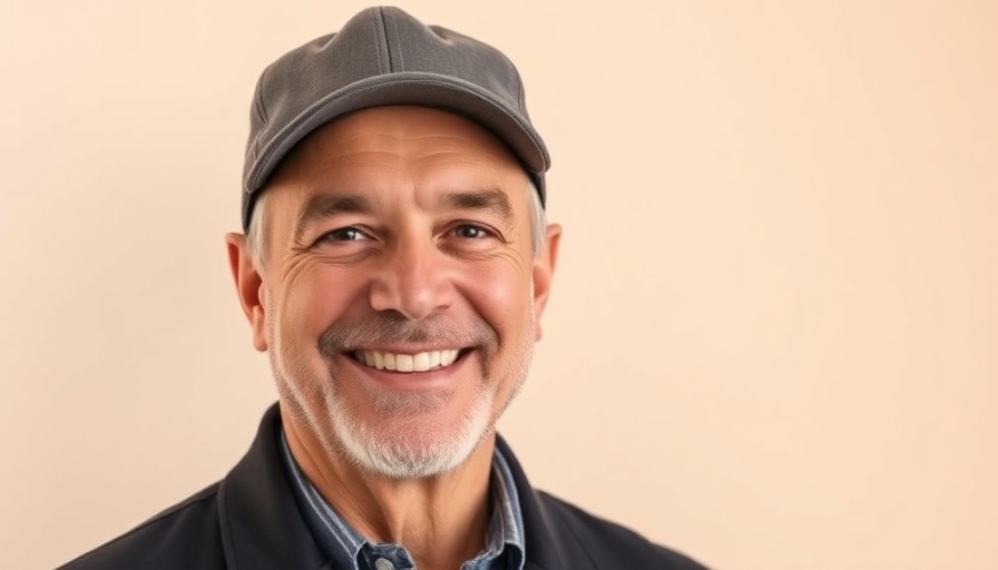 Lessons from an AI unicorn: Smiling man in a cap and jacket.
