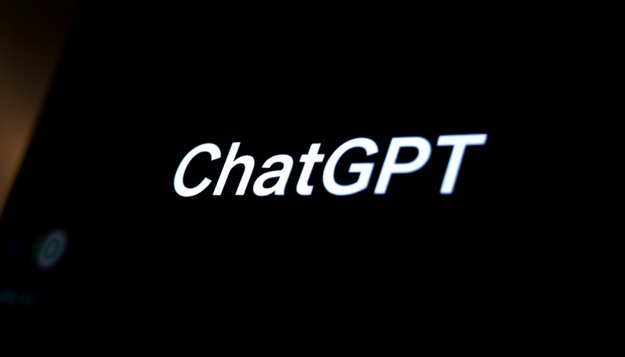 High-contrast ChatGPT logo on dark background, OpenAI image generator.