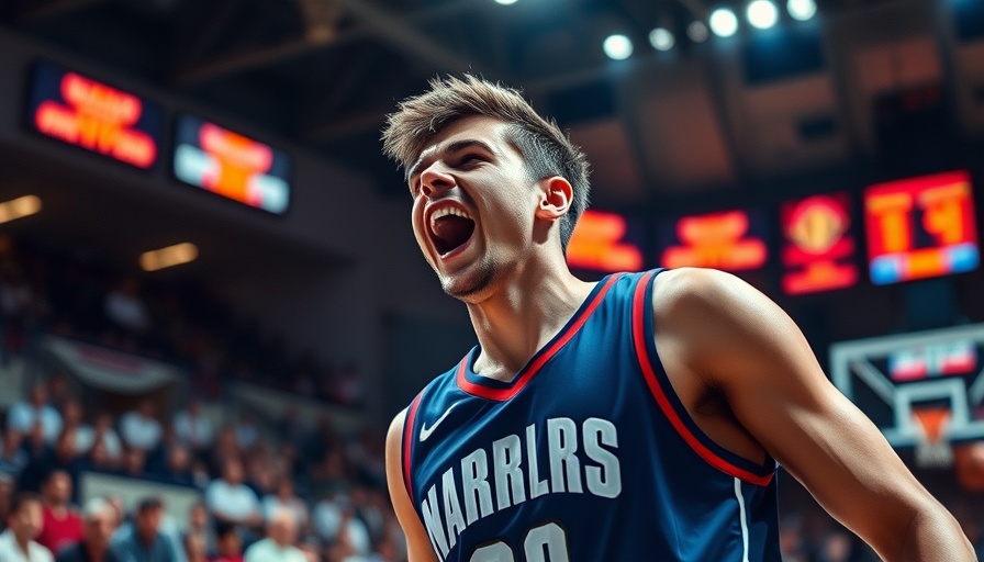 Marin County news highlights: Basketball player in intense celebration on court.