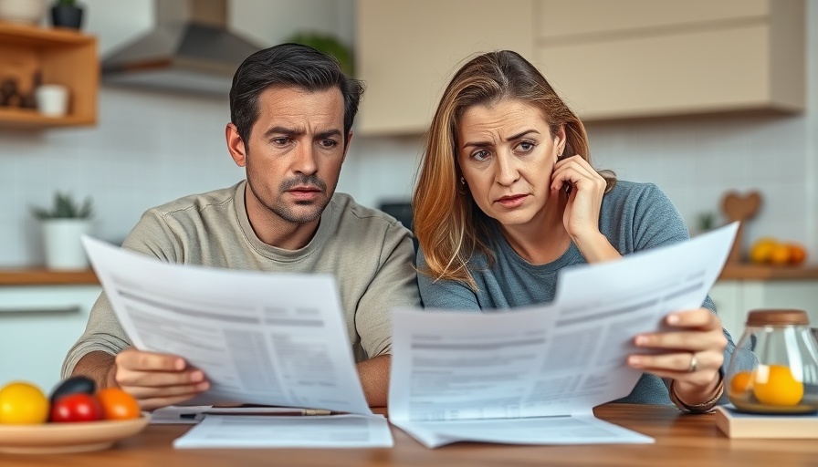 Concerned couple reviewing debt repayment strategies for gambling losses.