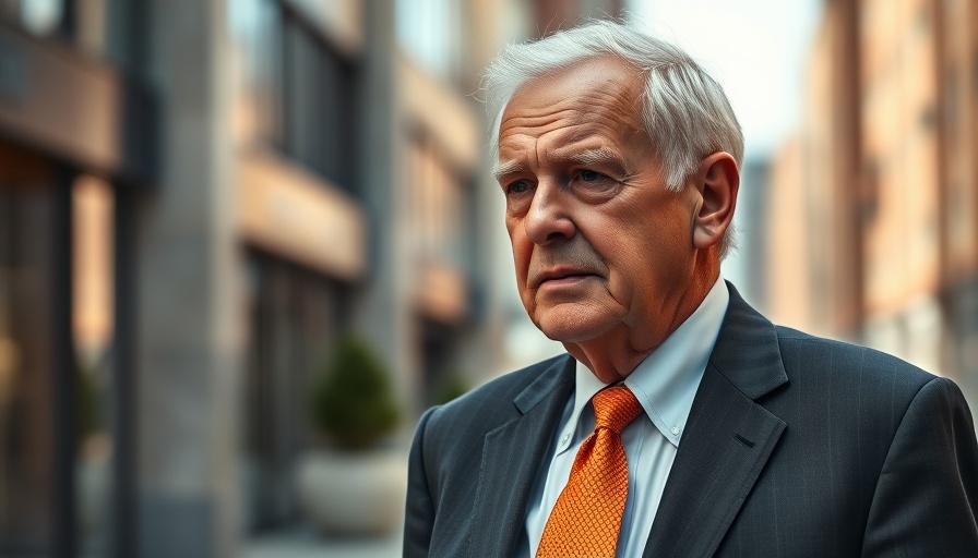 Elderly man with thoughtful expression relating to US visa revocation.