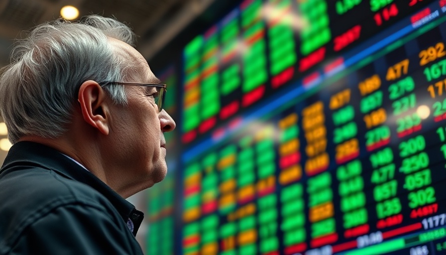 StartEngine Crowdfunding stock sale display with an older man observing.