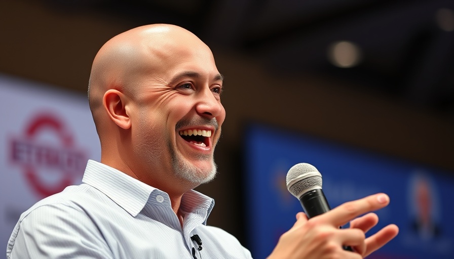 Man speaking at conference about Andreessen Horowitz TikTok Buyout.