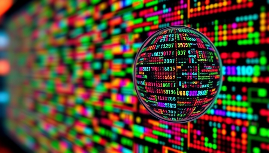 Colorful genetic data magnified for privacy analysis