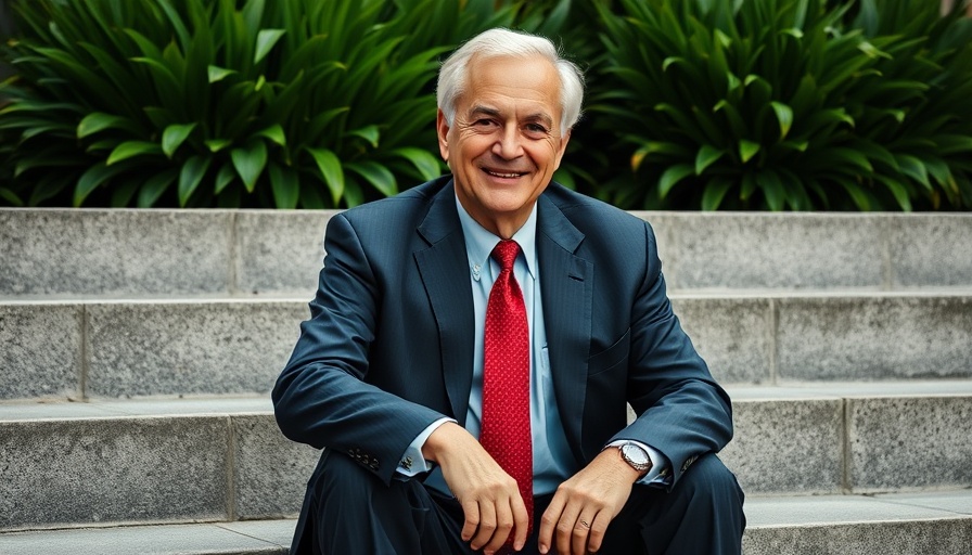 Thomas O'Brien Boston Real Estate professional smiling outdoors on steps