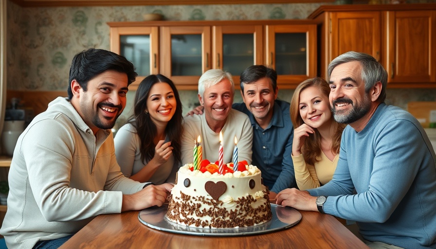 Family celebrating birthday in cozy kitchen, Governor Newsom commutation controversy.