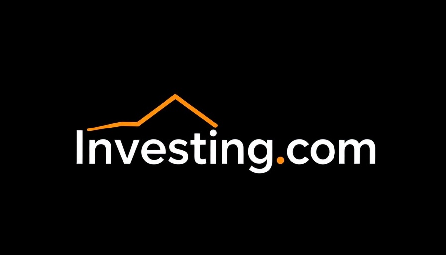 Investing.com logo graphic with upward trend line.