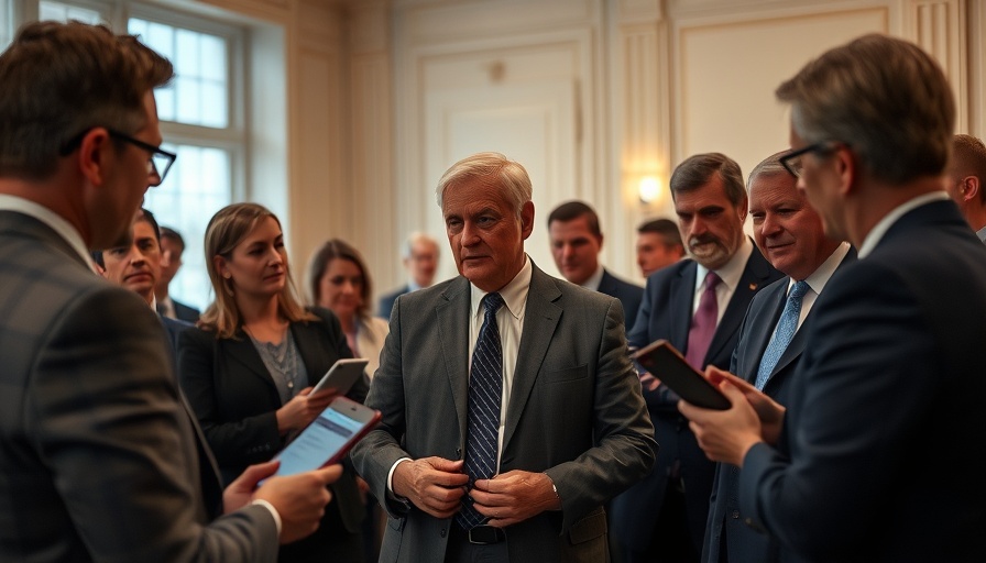 Concerned Republicans discussing Trump tariffs impact.