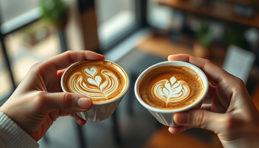 U.S. coffee drinkers face pricier cup in a cozy cafe setting.