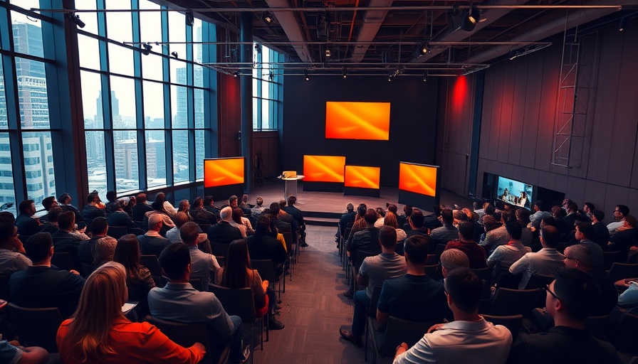 Audience at business startup funding panel discussion in modern venue.