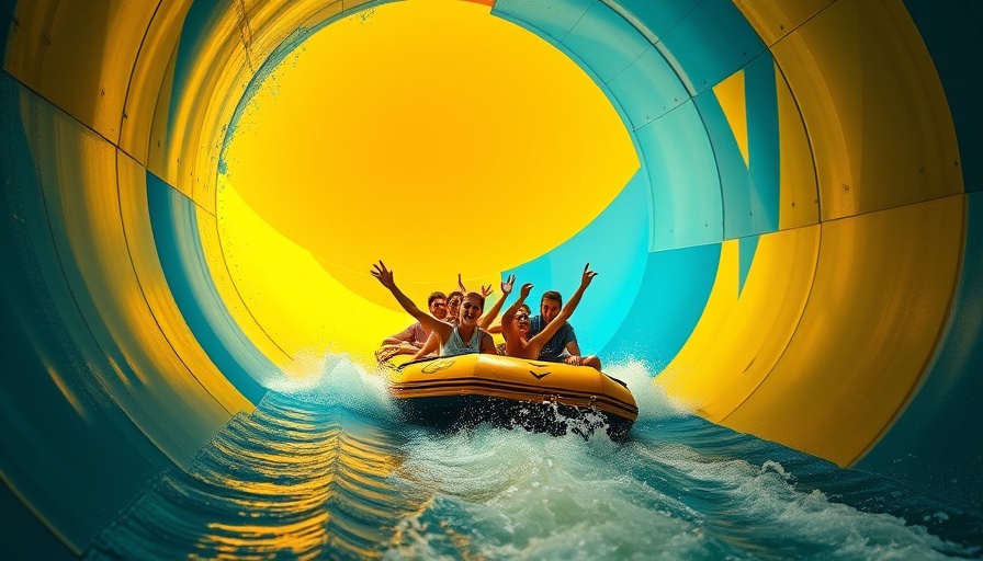 Exciting Six Flags Magic Mountain water park slide makeover.