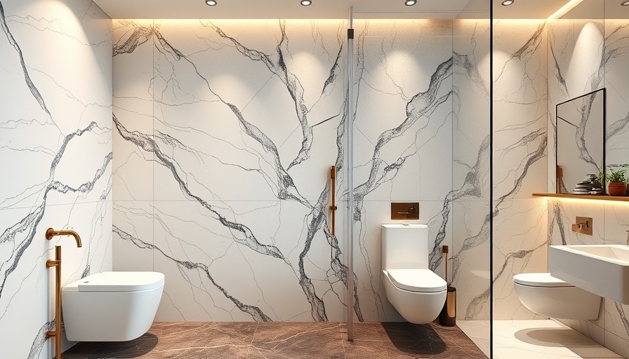 Luxurious bathrooms with modern wall tiles and ambient lighting.