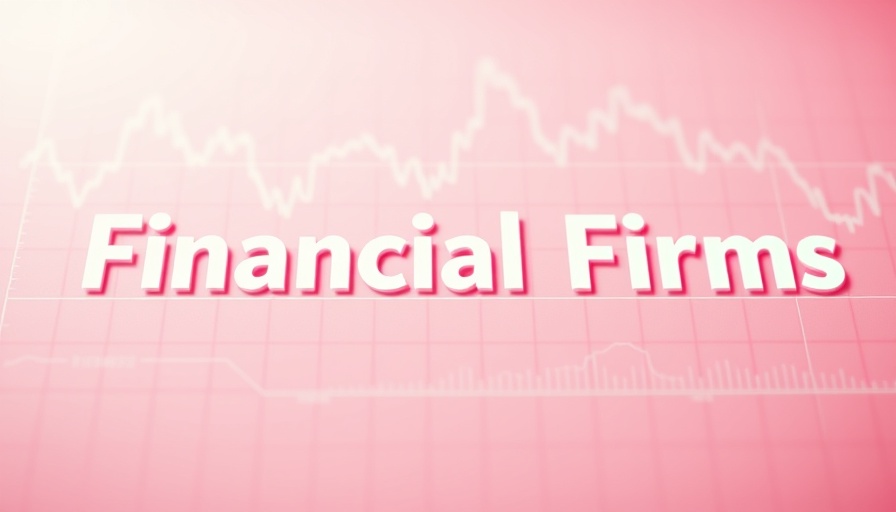 Private equity market trends with finance graphs and firm names.