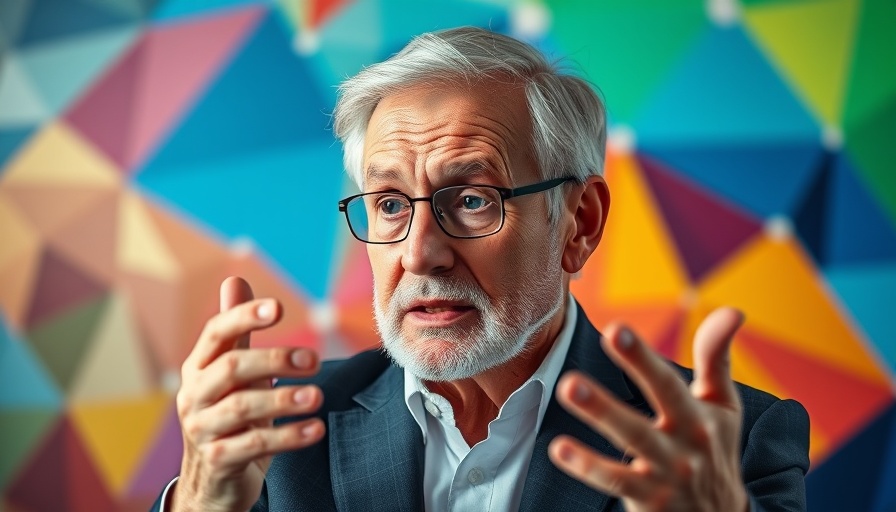 Older man discusses Trump tariffs impact on euro-area economy in studio.