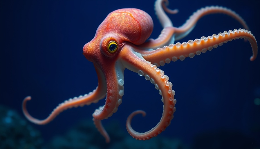Deep-sea dumbo octopus exploring ocean depths related to deep-sea mining permits.