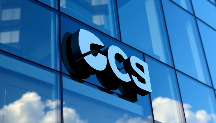Company logo on building representing 'Using AI Before Growing Headcount'