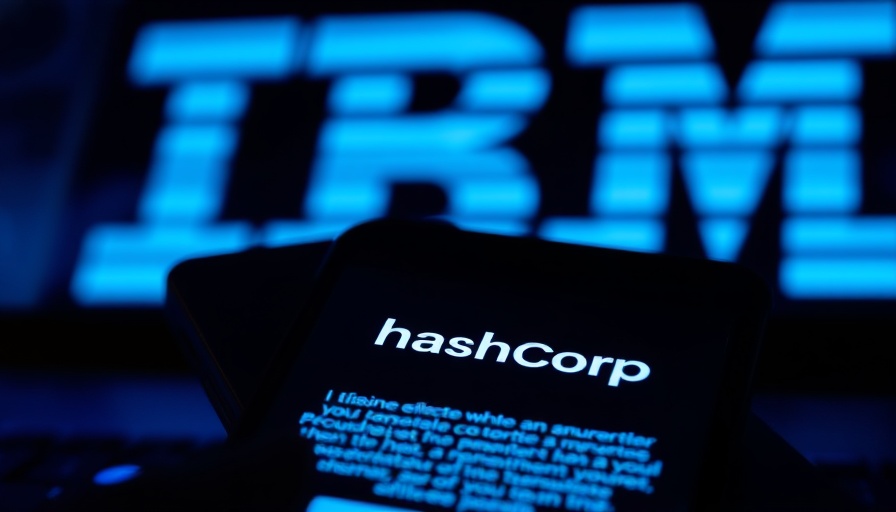 AI consulting acquisitions news with HashiCorp and IBM logos.