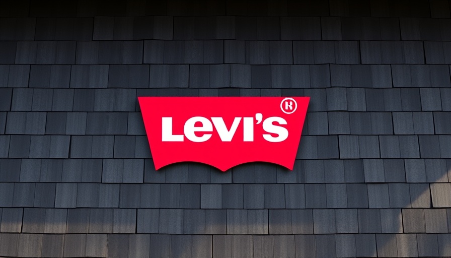 Levi Strauss logo highlighting tariff uncertainty 2025.