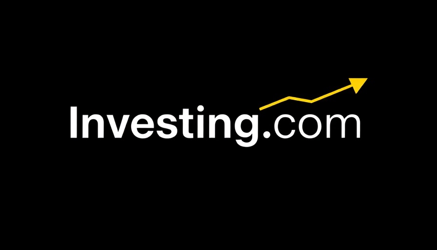 Investing.com logo with upward trend line indicating growth.