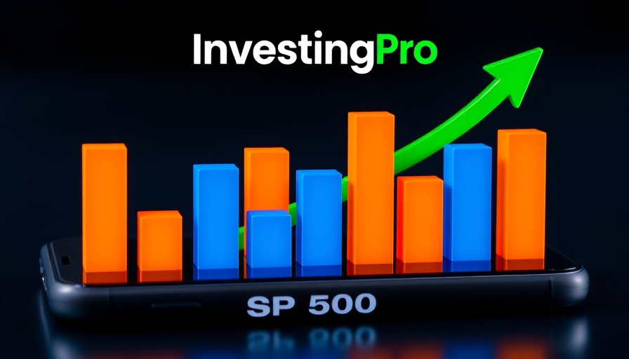 Samsung Q1 profit illustrated with market trend bars on smartphone.