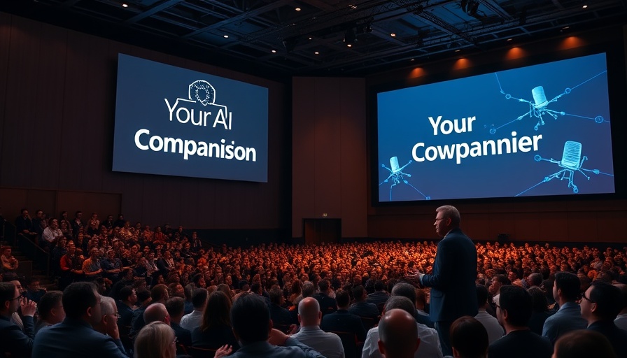 Microsoft presentation with speaker and audience in auditorium.