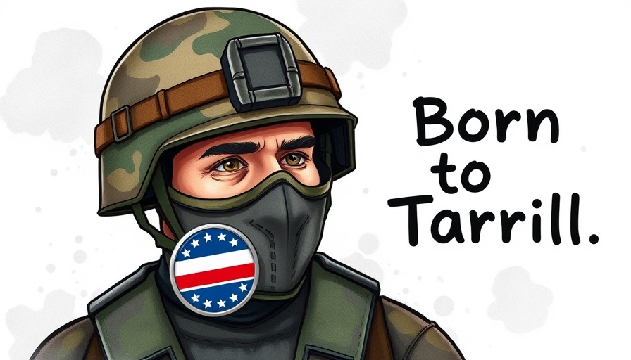Trump's tariffs impact on Bay Area business helmet cartoon