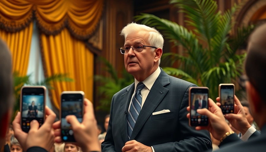 Trump implications for Bay Area businesses event with older male in suit.