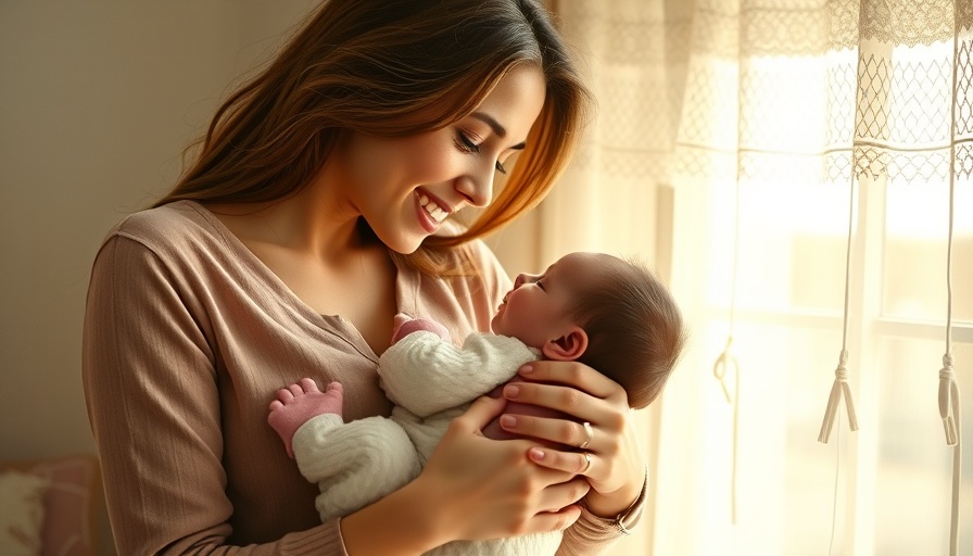 Mother and baby bonding moment, symbolizing womb transplant success stories.