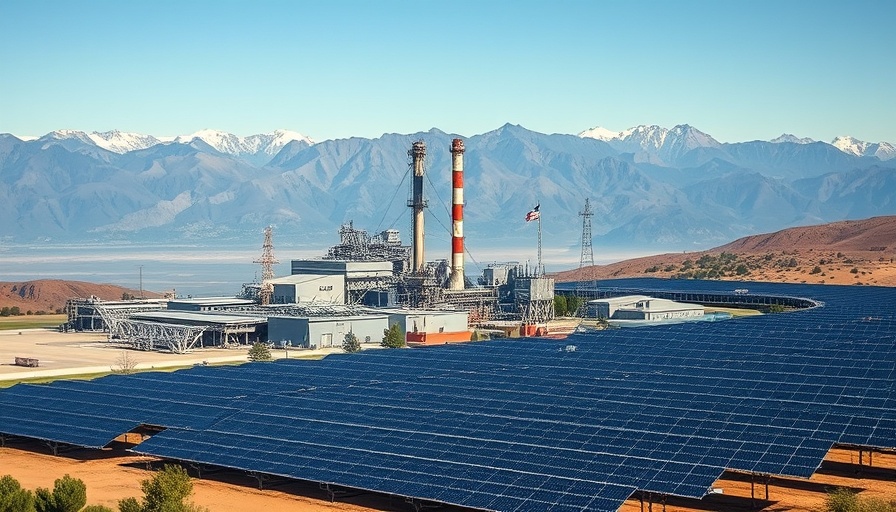 Factory and solar panels highlighting workforce crisis AI tariffs impact