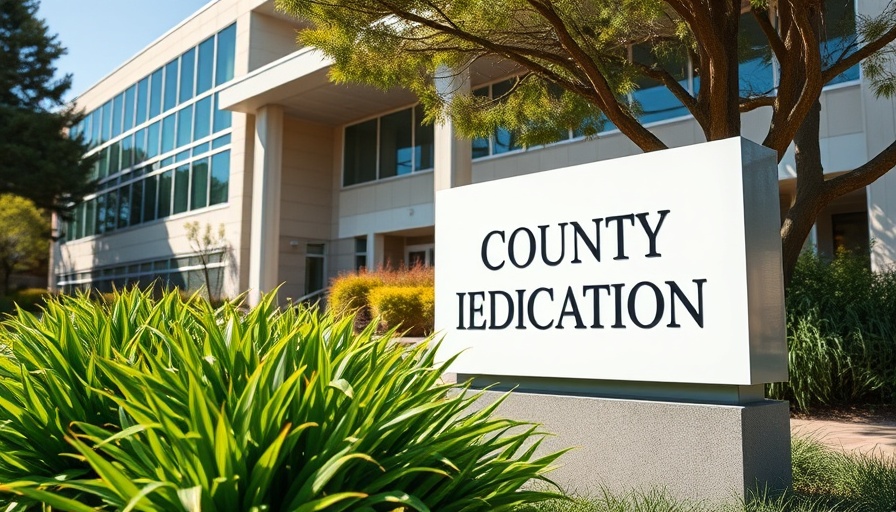 Marin County Office of Education building facade showcasing agency's commitment to student success.