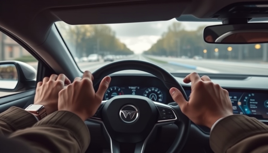 Wayve’s self-driving technology in action inside a modern car.