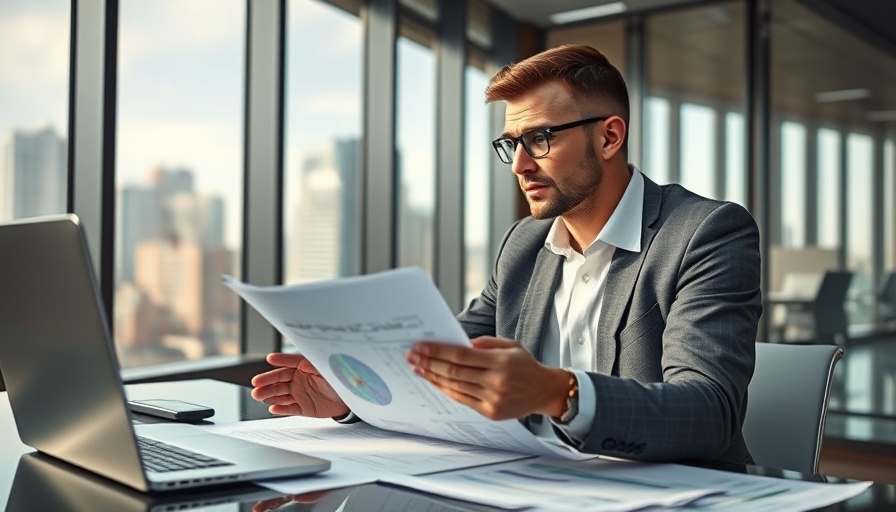 Businessman analyzing reports in a modern office, Credit Union Pros and Cons