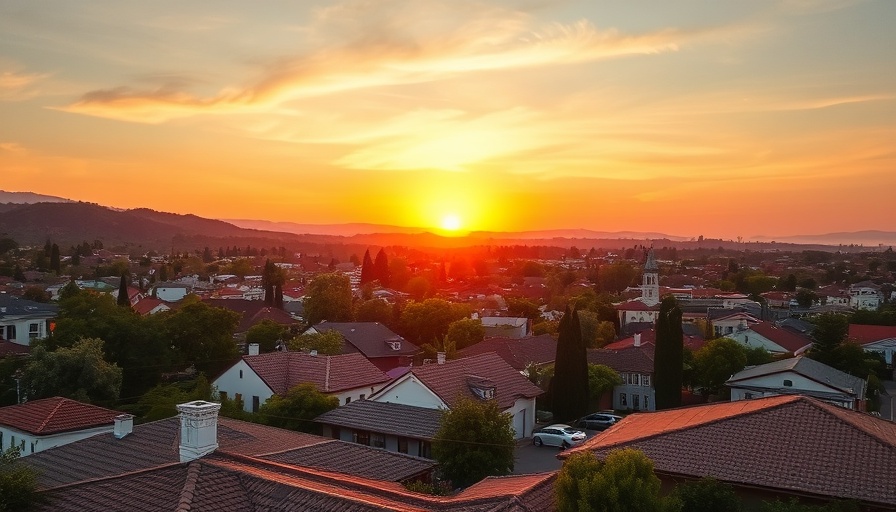 Scenic sunset view over Santa Barbara's rooftops, hidden gems revealed.
