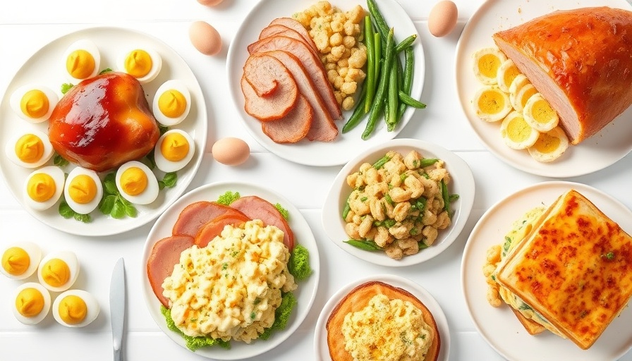 Easter meal plan 2025: deviled eggs, ham, sides