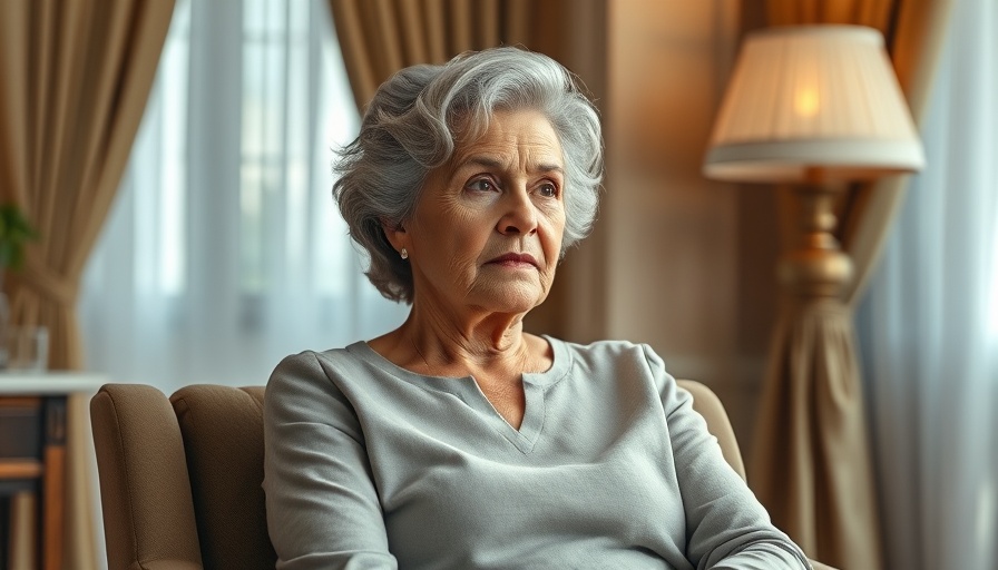 Confident woman seated in room, thoughtful about Federal Reserve market stability.