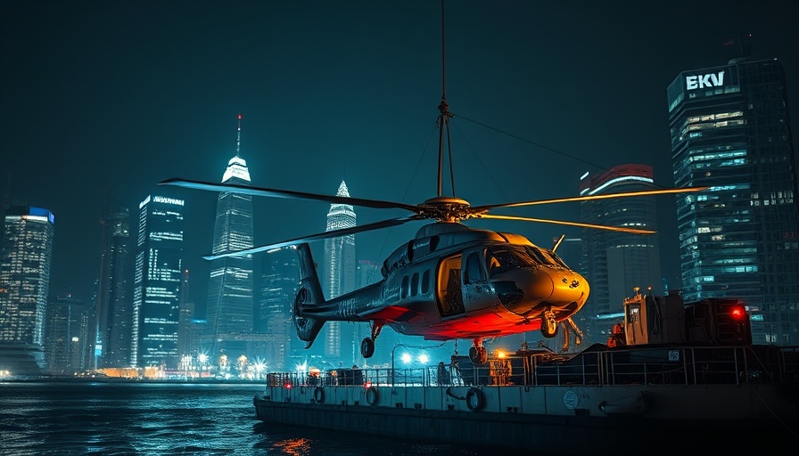 NYC Helicopter Crash Accountability: Wreckage lifted from water at night.