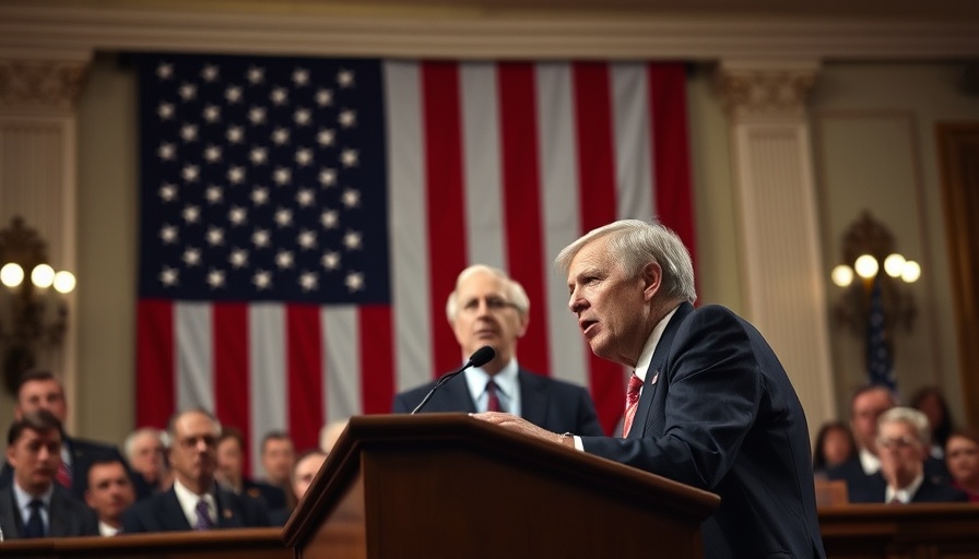 Nixon addressing Congress, historical context in focus.