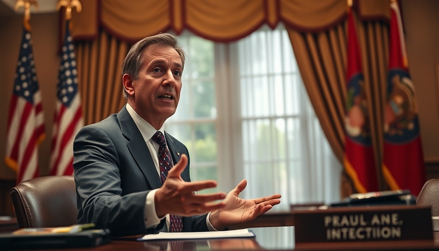 Politician discusses US tariffs and their impact on business.