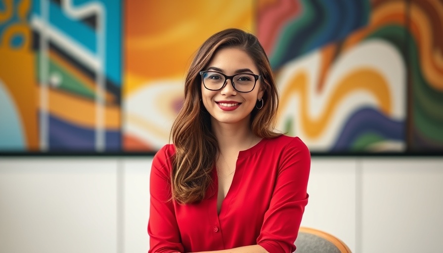 Confident woman in studio discussing Gen Z Challenges.