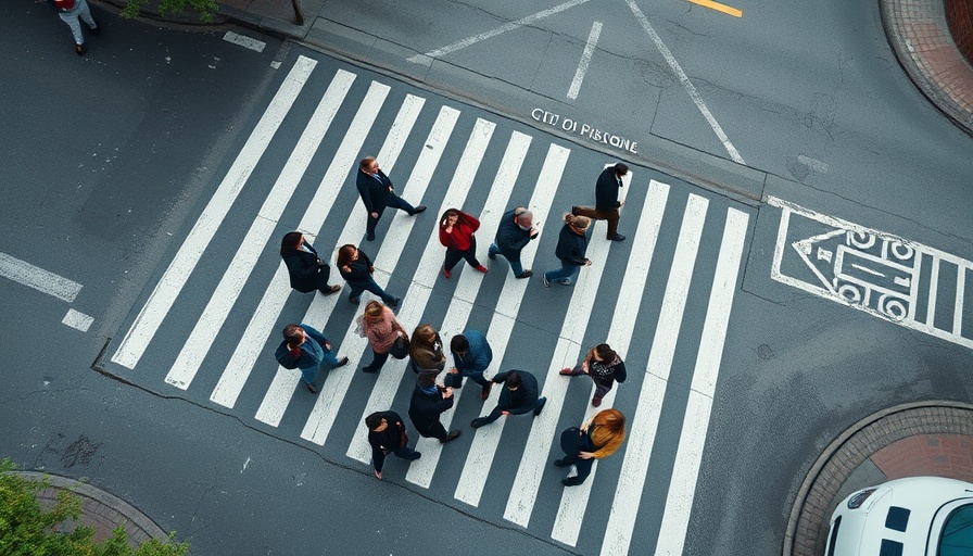 People crossing street in Vermont; related to Tufts student immigration case.