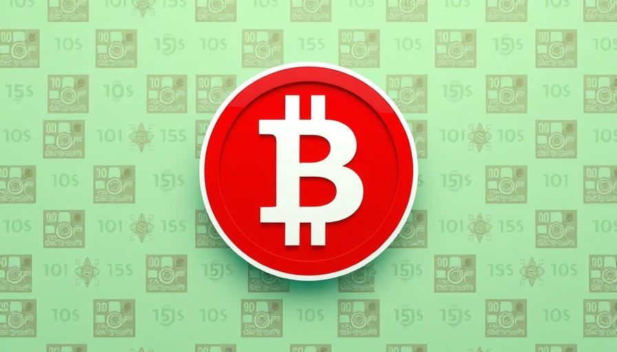 AI benchmarking in gaming concept with vibrant symbol on currency pattern.