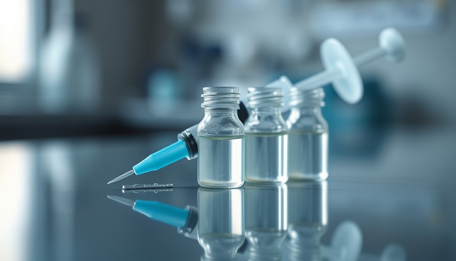 Syringe and vials symbolizing fake Ozempic in US drug supply chain.