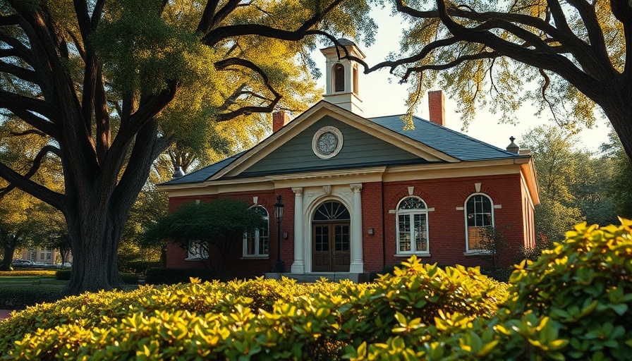 Charming historical library in Sausalito highlighting infrastructure.