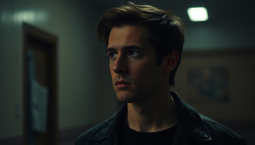Pensive person in dim light, reflecting on TikTok's impact on Meta.