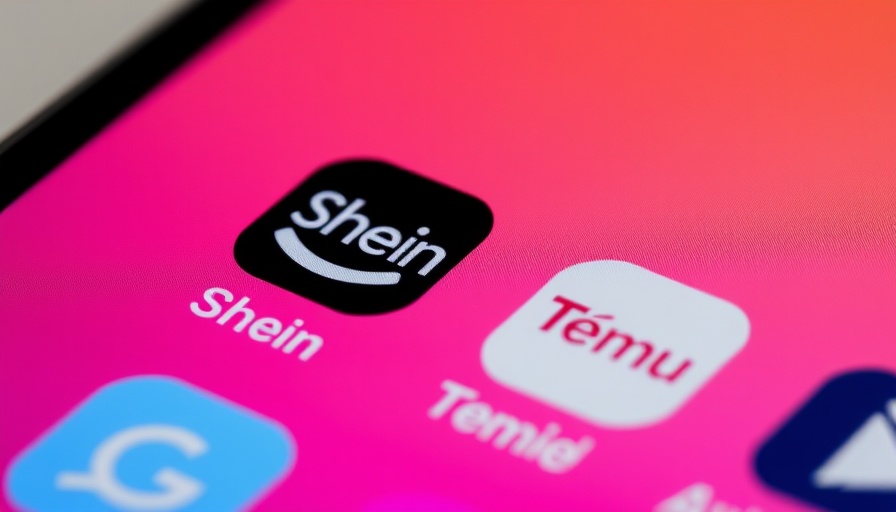 Close-up of Shein and Temu app icons reflecting recent price changes.