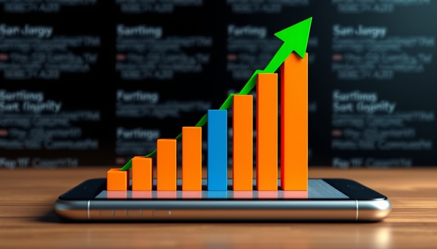 3D graph illustrating investment strategies with upward trend.