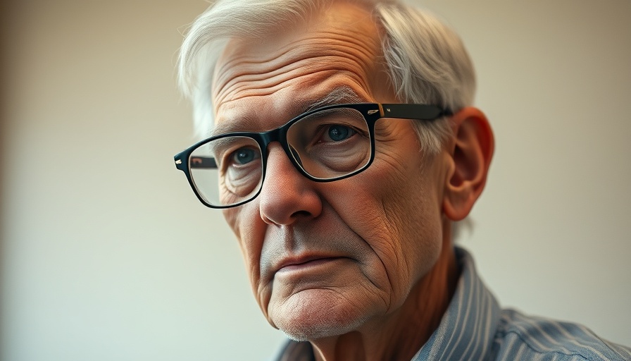Thoughtful elderly gentleman adjusting glasses, Federal Reserve independence discussion.