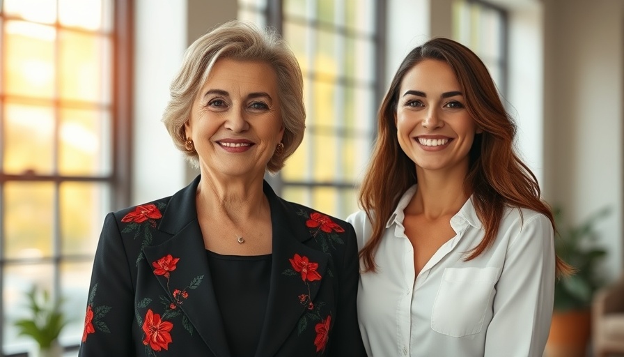 Active senior living concept with smiling women indoors in bright light.