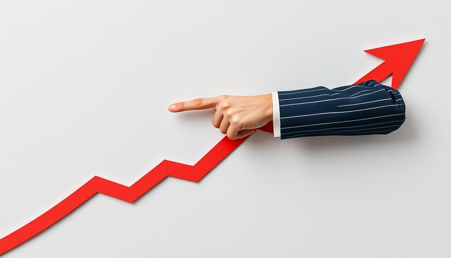 Creative illustration of SPAC comeback in startup funding with hands pointing on trend line.