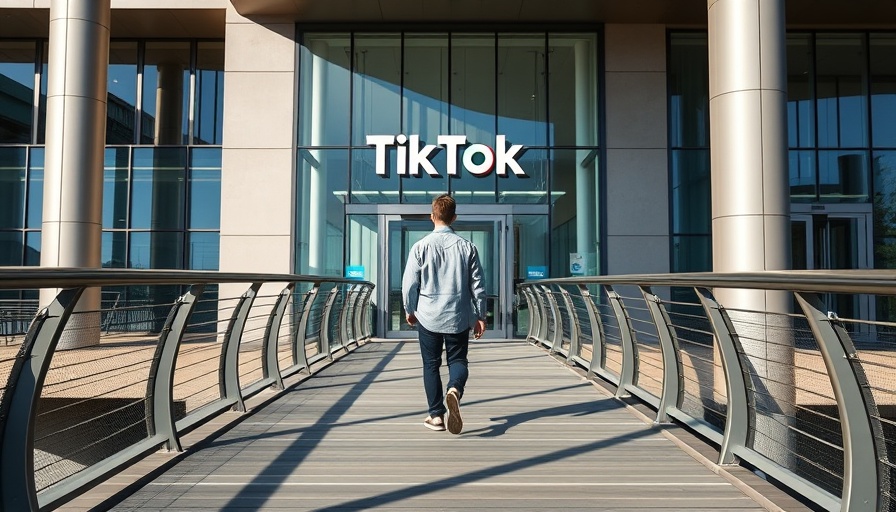 Keurig Dr Pepper stock sale news context with person at TikTok office.